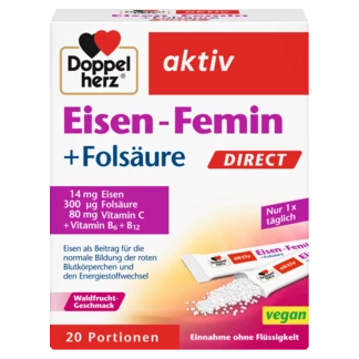 Doppelherz aktiv Željezo DIREKT Prednji pogled