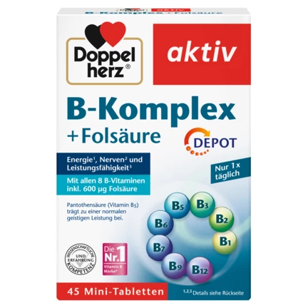 Doppelherz aktiv  B-Kompleks DEPO Prednji pogled