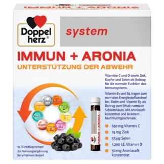 Doppelherz system  IMMUN + ARONIJA  Prednji pogled