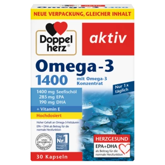 Omega 3 masne kiseline Omega-3 1400 Prednji pogled
