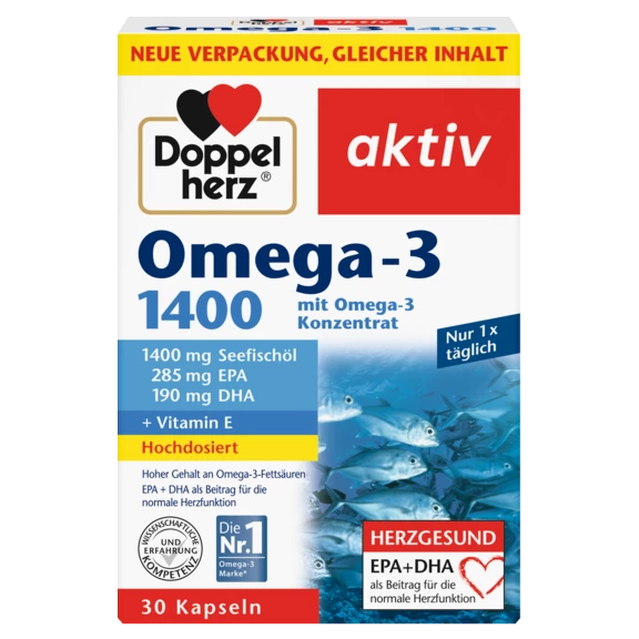 Omega 3 masne kiseline Omega-3 1400 Prednji pogled