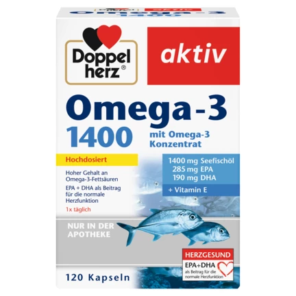 Omega 3 masne kiseline Omega-3 1400 Prednji pogled