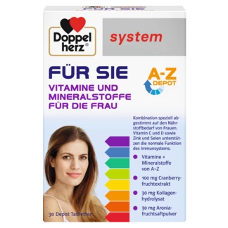 Doppelherz system  Za nju A-Z DEPO  Prednji pogled